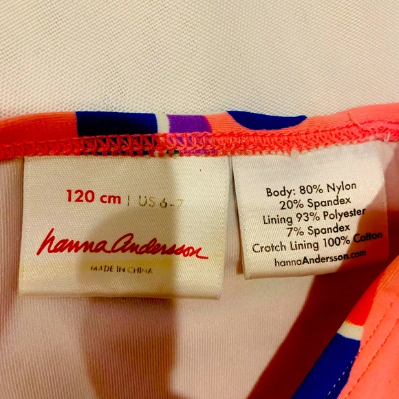 Hanna Andersson Bird Swim Suit - Picture 5 of 6